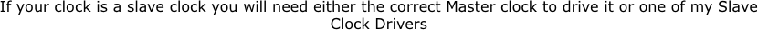 If your clock is a
